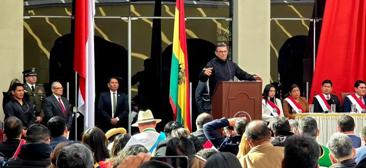 Presidente Paz Pereira proyecta triplicar la producción vitivinícola en Tarija