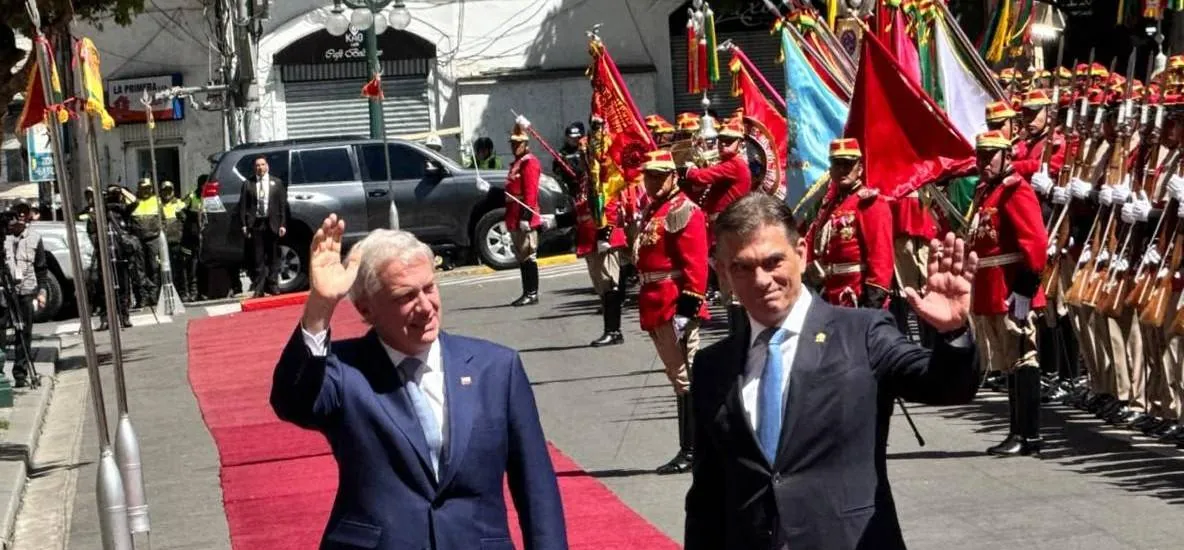 Paz recibe a Kast: Tratarán en reunión una agenda binacional que incluye economía y seguridad