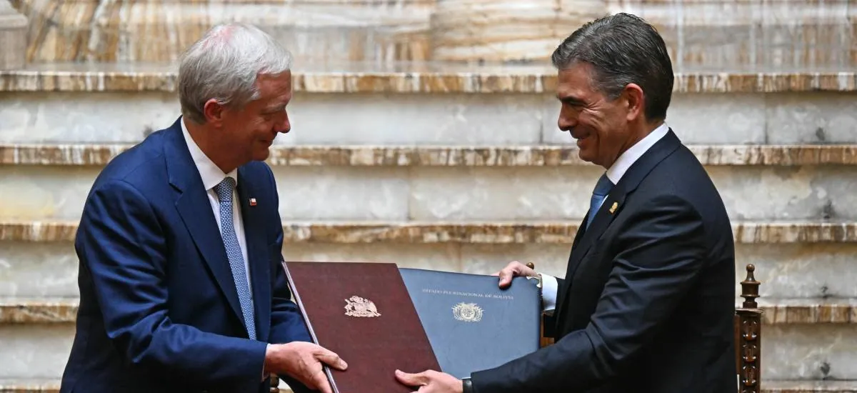 Declaración firmada por Paz y Kast incluye una agenda para avanzar en ocho áreas estratégicas