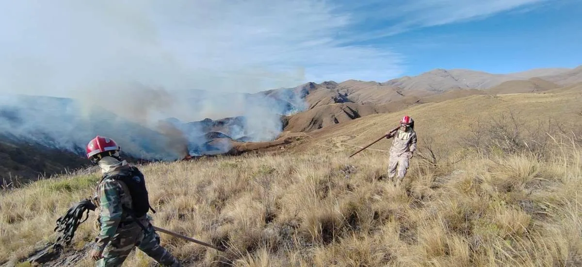Ante declaratoria de emergencia en Tarija, validarán jornada laboral de voluntarios que combatan incendios