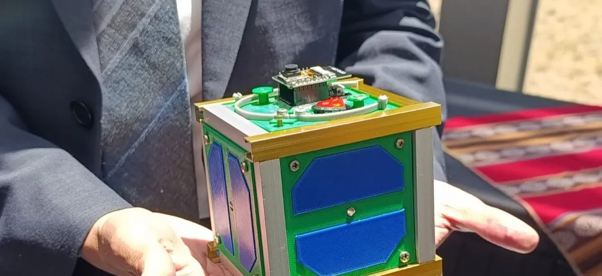 ¿Qué hará en el espacio un cubo satelital de 10 centímetros construido en Bolivia?