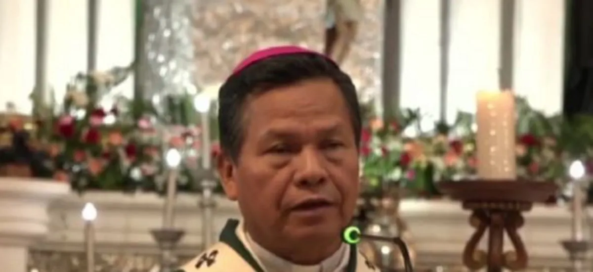 Monseñor Leigue alienta a buscar salidas dialogas a los problemas del país