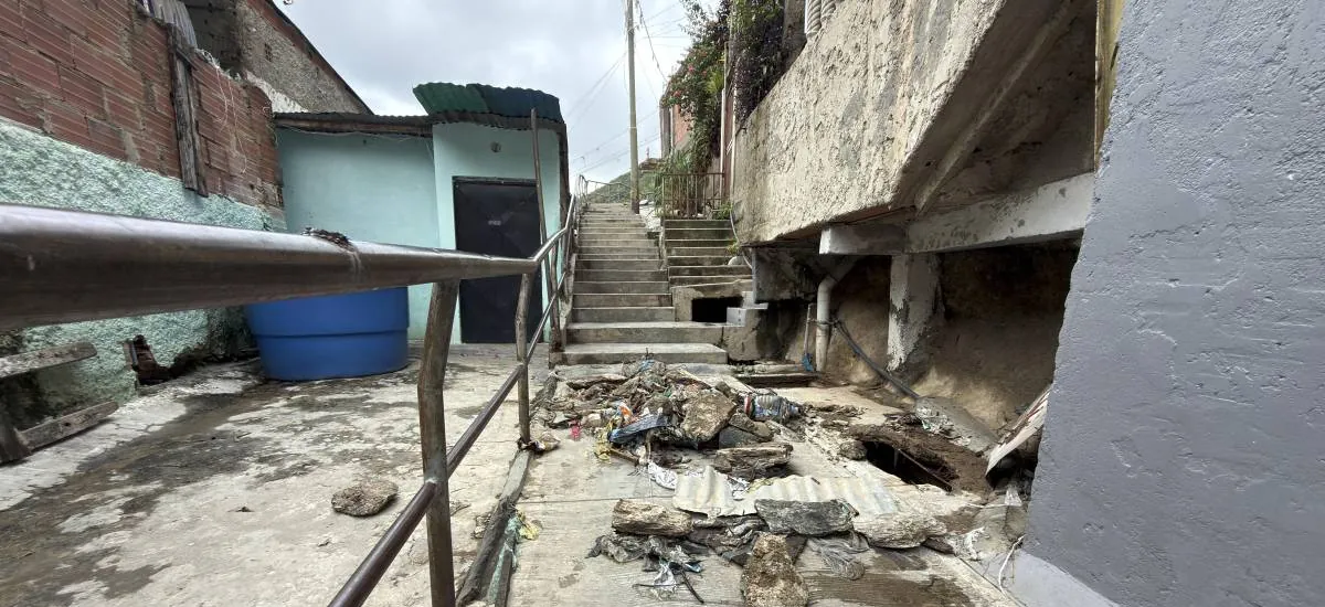Al menos seis desaparecidos y decenas de viviendas afectadas en Venezuela por las lluvias
