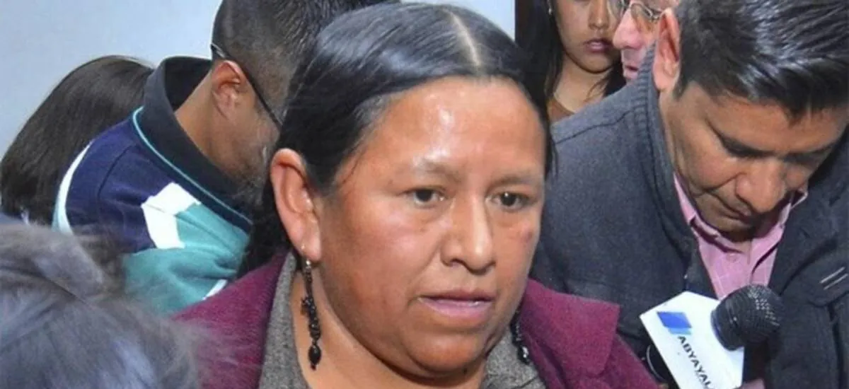 Achacollo está en Brasil y tiene iniciado su trámite de refugiada, aseguran allegados a la exministra