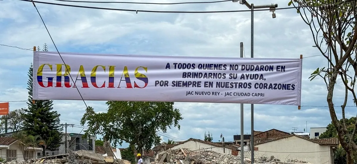 Entre escombros y recuerdos, Cali comienza su reconstrucción tras el terremoto