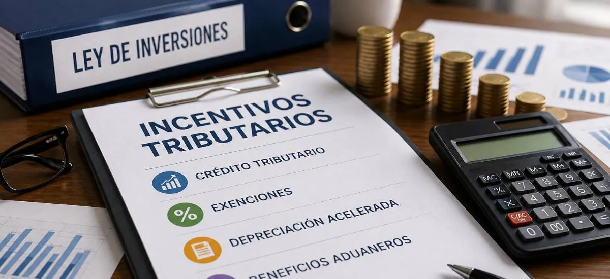 Ley de Inversiones: ¿Qué incentivos ofrece el proyecto y cómo funciona su matriz de desempeño?