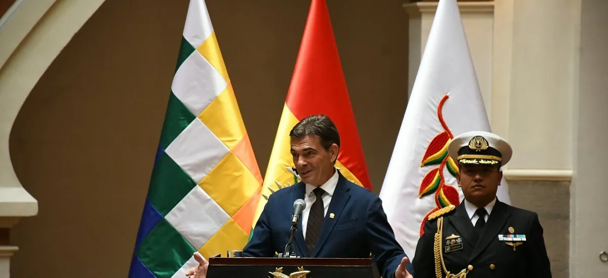 El presidente Paz revela que su familia corre riesgo por amenazas del crimen organizado