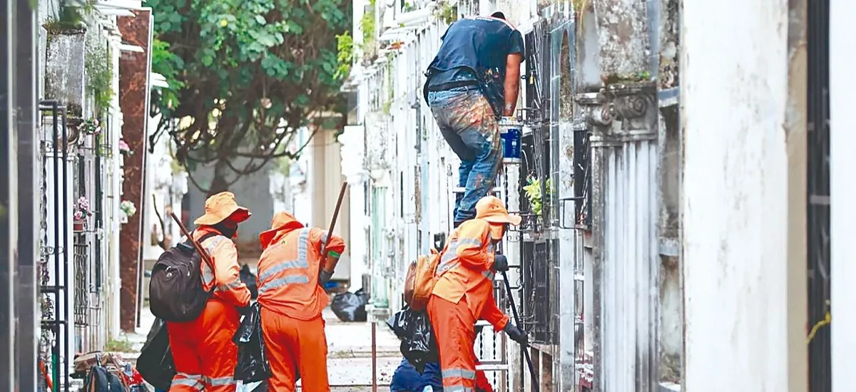 Cementerios cerrarán el 30 y 31 de octubre para la limpieza general