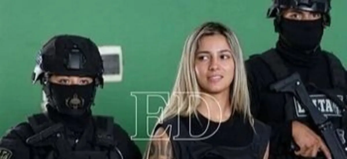 Justicia mantiene vigente orden de aprehensión contra Tatiana Marset