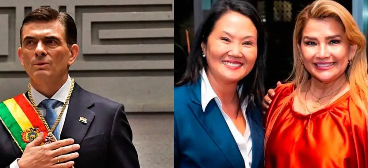 Rodrigo Paz viajará a la toma de posesión de Keiko Fujimori en Perú; Jeanine Áñez asistirá como invitada de honor