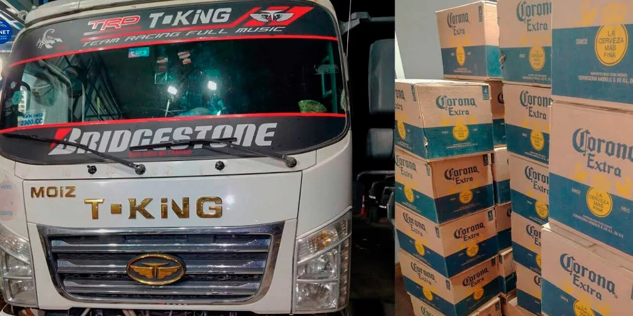 Aduana comisa cerveza valuada en Bs 19.000 durante operativo contra el contrabando en Oruro