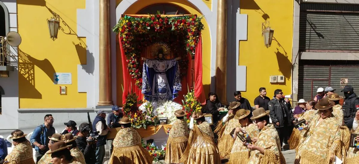 ¿Ya tienes el mapa? Este es el recorrido de la entrada del Gran Poder que este sábado tomará las calles de La Paz