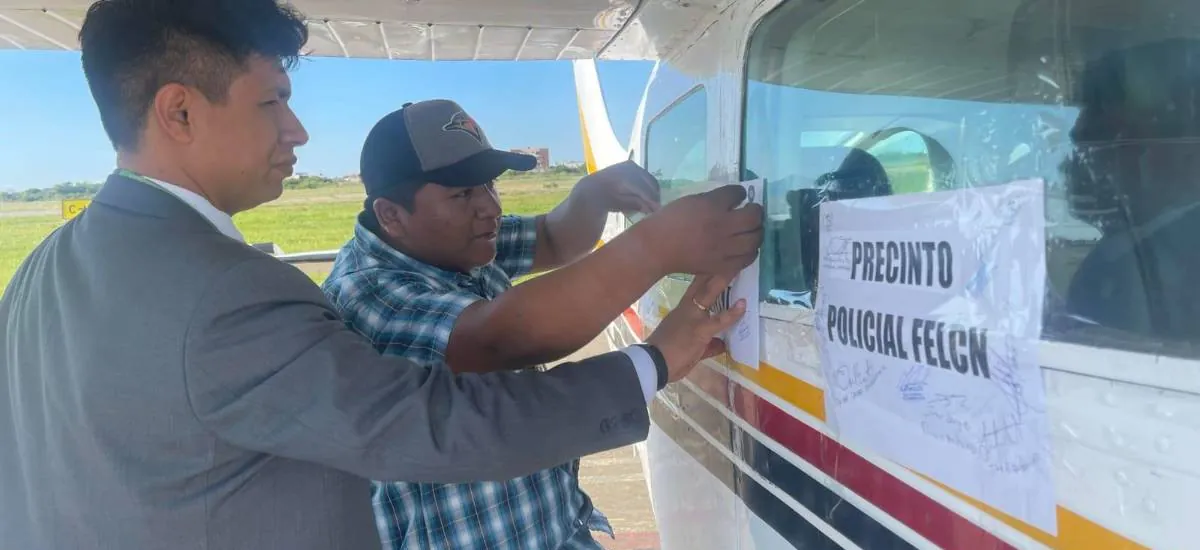Envían a la cárcel a tres policías y un piloto por una encomienda millonaria descubierta en un aeropuerto de Beni