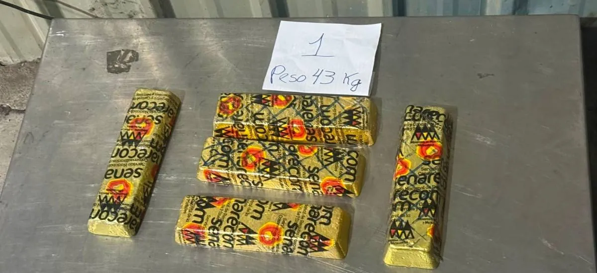 ¿Cuánto pesa el oro que fue secuestrado en Viru Viru? Esto respondió la Policía
