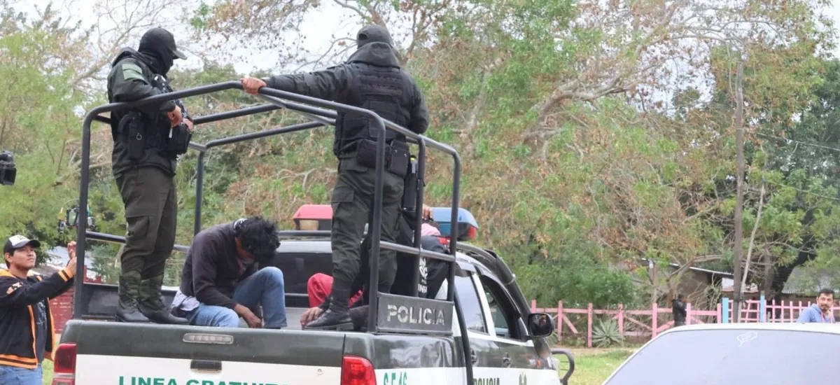 Cordón Ecológico: deliverys y Policía destruyen campamentos y arrestan a sospechosos