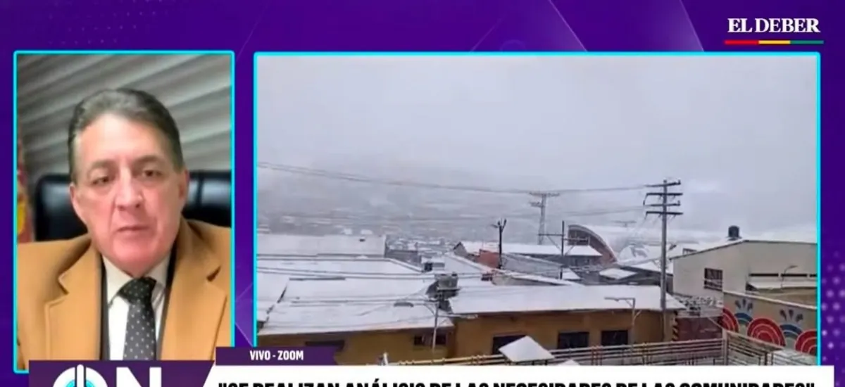 Gobierno prevé Bs 164,4 millones para atender emergencias por nevadas y otros eventos climáticos